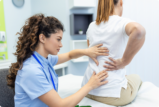 Radiating pain and physical therapy
